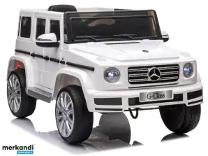 Mercedes G500 baterie auto bílá
