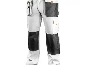 Work trousers white size XXL/58