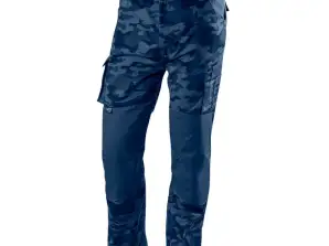 Arbeits Hose CAMO Navy Größe XS