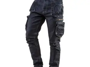 Arbeits hose 5 Taschen DENIM Größe XXXL