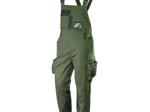 Arbeits-Latzhose CAMO Olive Größe M
