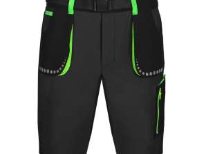 Shorts PREMIUM 4-veis stretch svart størrelse M