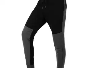 COMFORT treningo kelnės pilkos-juodos dydis XL