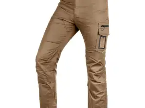 Mix&Match arbeidsbukser. Lerret. Brun. størrelse M