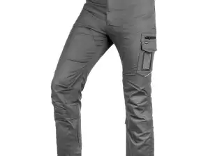 Mix&Match arbeidsbukser. Lerret. Grå. størrelse XXXL
