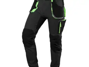 PREMIUM darbo kelnės 4-way stretch juodos dydis XXL
