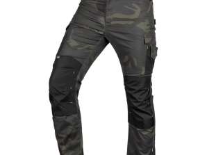 Mix & Match werkbroeken. Canvas. Cordura versterkingen. Groene camouflage. maat XS