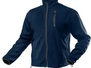 Mørkeblå fleece  størrelse XXL