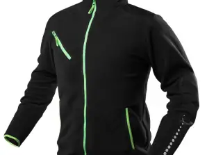Werkfleece PREMIUM zwarte Cordura verstevigingen maat XL