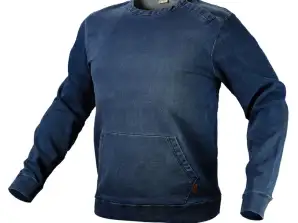 Work Hoodie DENIM size S