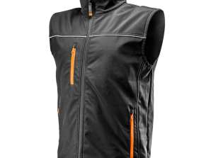 Chaleco de trabajo sin mangas softshell talla XXL