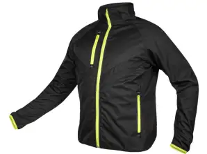 Veste Mix&Match Softshell. noir jaune. taille M