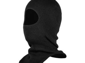 Svart isolert balaclava one size