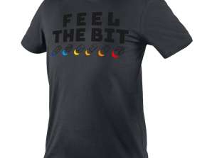 Camiseta con estampado FEEL THE BIT talla M
