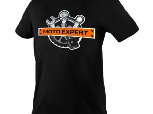 T-Shirt mit Druck MOTO Expert Größe L