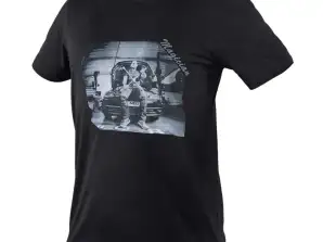 T-shirt estampada. mecânico. tamanho L
