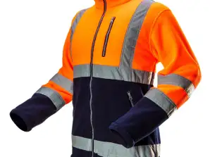 Camisa de fleece de alerta laranja tamanho XL