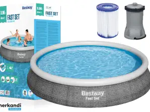Papildomas sodo baseinas 396 x 84 cm Bestway 57376