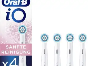 Oral-B iO Lot de 4 brossettes Nettoyage en douceur