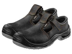 S1 FO skinnsandaler. tåhette av stål. størrelse 41