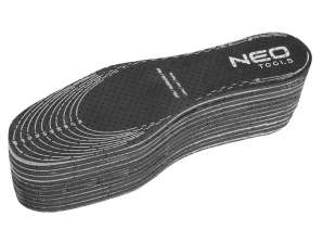 Semelle avec charbon actif - taille universelle - à couper, 10 paires.