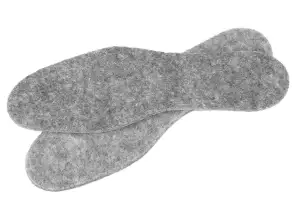 Semelles intérieures de chaussures en feutre. banderol. Taille 42 43