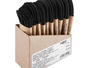 Schnürsenkel für Arbeitsschuhe 120cm schwarz