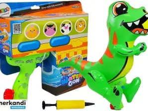 Large inflatable dinosaur water gun