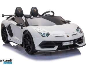 Auto op batterijen Lamborghini Aventador SX2028 Wit