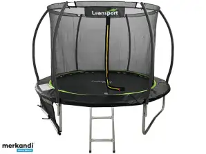 LEAN Sport Max Τραμπολίνο 10ft Μαύρο/Πράσινο