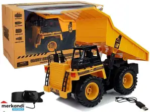 Remote-controlled tipper with hand gesture construction 1:22