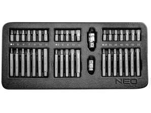Kruvikeeraja otsikud 30 75 mm. komplekt 40 tk. sisetükk