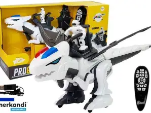 Δεινόσαυρος Tyrannosaurus Τηλεχειριστήριο Interactive Robot K18 Προγραμματισμός Λευκό