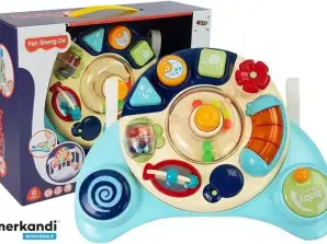 Pannello interattivo Giocattolo per bambini Musica Suoni di animali Blu