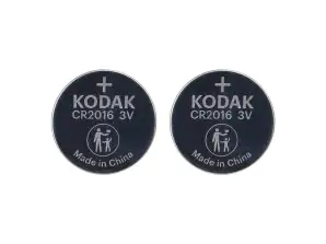 Batteri Kodak Max lithium CR2016. 2 stk.