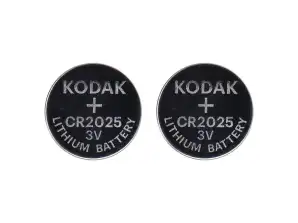 Batterie Kodak Max Lithium CR2025. 2 Stk.