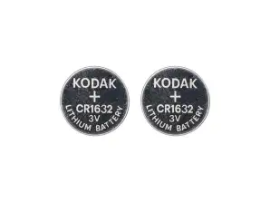 Batteri Kodak Max litium CR1632. 2 stk.