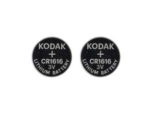 Batteri Kodak Max litium CR1616. 2 stk.