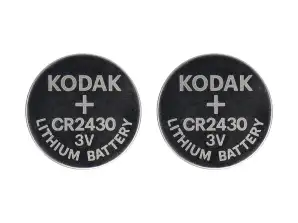 Batterien Kodak Max Lithium CR2430. 2 Stück.
