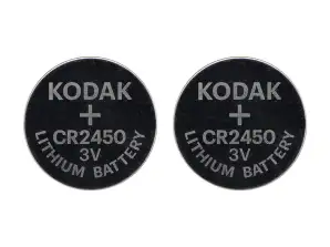 Batterie Kodak Max Lithium CR2450. 2 Stück.
