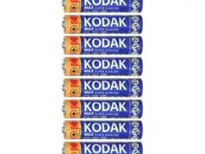 Batteries Kodak MAX Alkaline AAA LR03. 4 4 pcs.