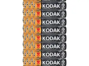 Batteri Kodak XTRALIFE Alkaline AAA LR03. 60 stk.