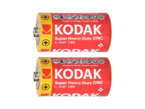 Batteri Kodak ZINC Super Heavy Duty C LR14. 2 stk.