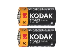 Batteri Kodak XTRALIFE Alkaline KC 2 LR14. 2 stk.