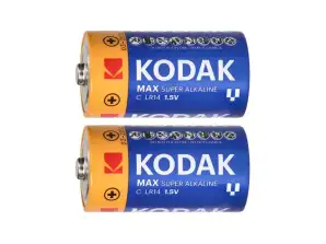 Batterie Kodak MAX Alkaline KC 2 LR14. 2 Stück.