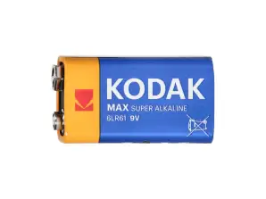Batteri Kodak MAX Alkaline K9V LR9. 1 stk.