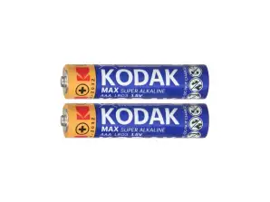 Batteri Kodak MAX Alkaline AAA LR03. 2 stk.