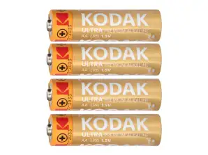 Batteri Kodak ULTRA Premium Alkaline AA LR6. 4 stk.