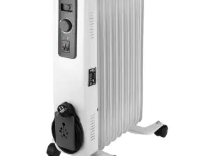 Olieverwarmer 2000W 9 vinnen
