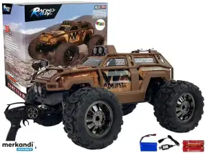 Off Road Remote Control Rally Car Brown 2.4G 1:18 35 km/h Speed Control